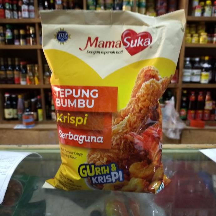 

[[COD]] MamaSuka Tepung Bumbu Krispi/ Crispy Seasoning Flour 900gr STOK TERBATAS Kode 1100