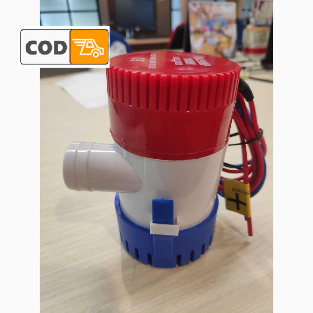 Pompa Air Submersible Under Water 1100GPH Bilge Pump DC 12V Tekanan Tinggi Tenaga Aki Accu atau Adap