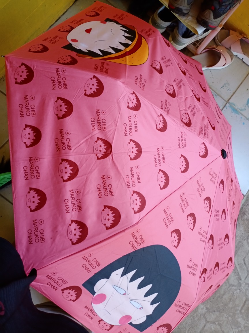 Payung Lipat 3 Motif Lukisan Anti Uv Japan Umbrella Rosida