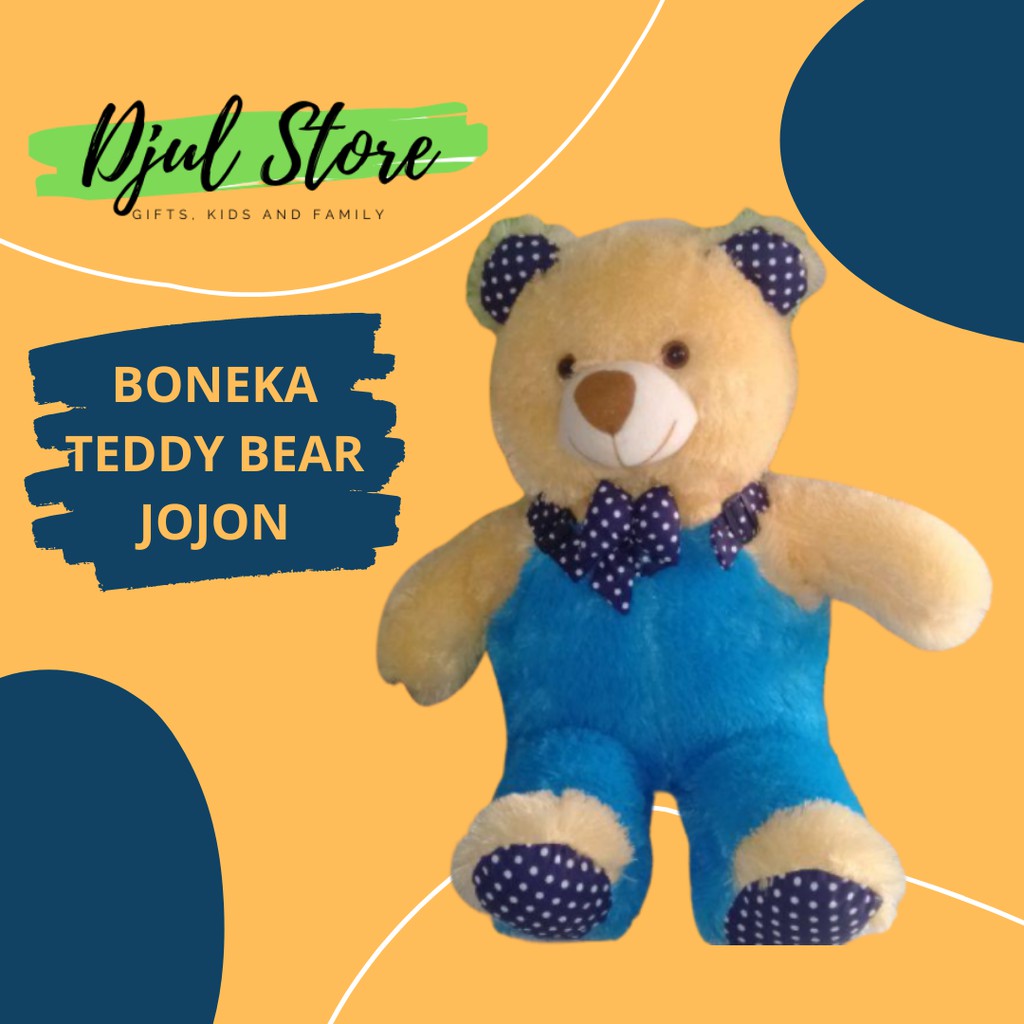 BISA COD BONEKA TEDDY BEAR JOJON LUCU UKURAN 70 CM