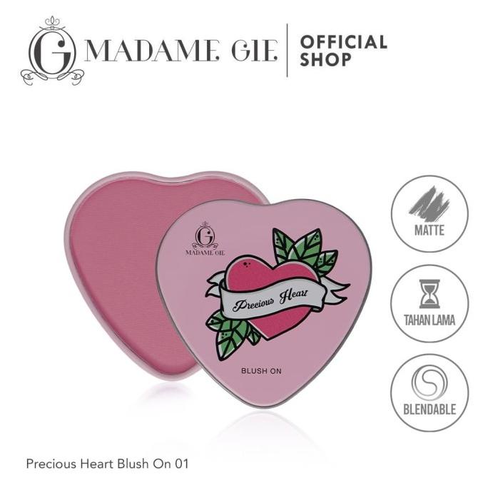 Madame Gie Precious Heart Blush On - Makeup DiskonR21A