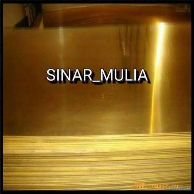 Jual Plat Kuningan Tebal 3mm Lebar 70x150mm Shopee Indonesia 9007