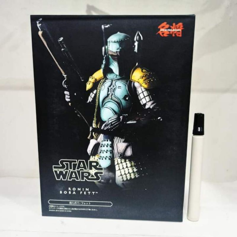 mainan action figure MVR starwarsronin boba fettstar warsManga realization recast
tinggi sekitar 8 i