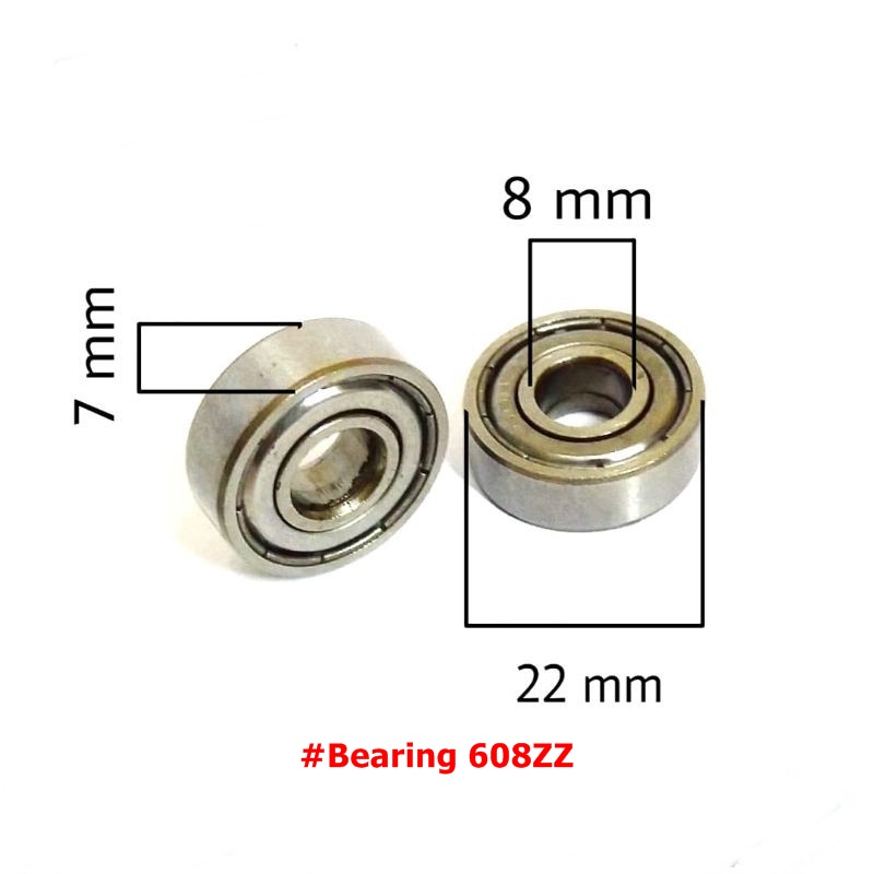 Bearing 608ZZ / 608 ZZ ABC