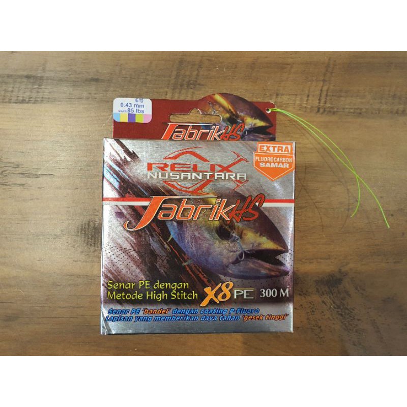 Senar PE Jabrik HS Relix Nusantara PE 6