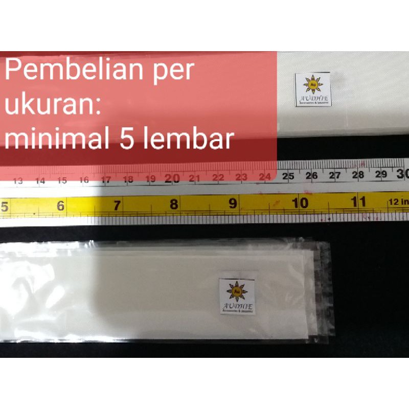 (Standar) Kain Sealer Pres Plastik 20cm 30cm 40cm.