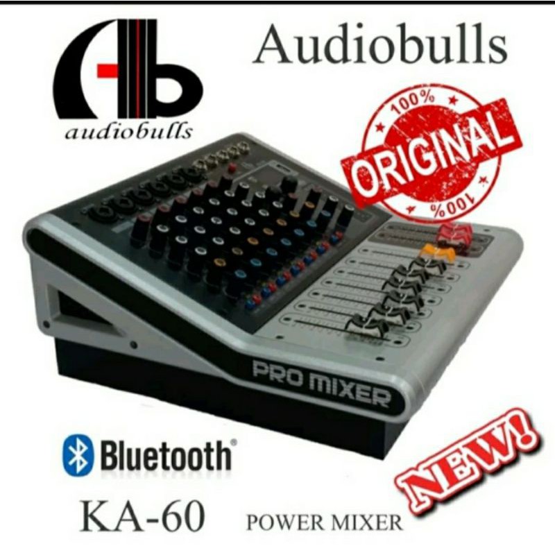 Power Mixer Audio AB audiobulls KA60 Premium Quality Original