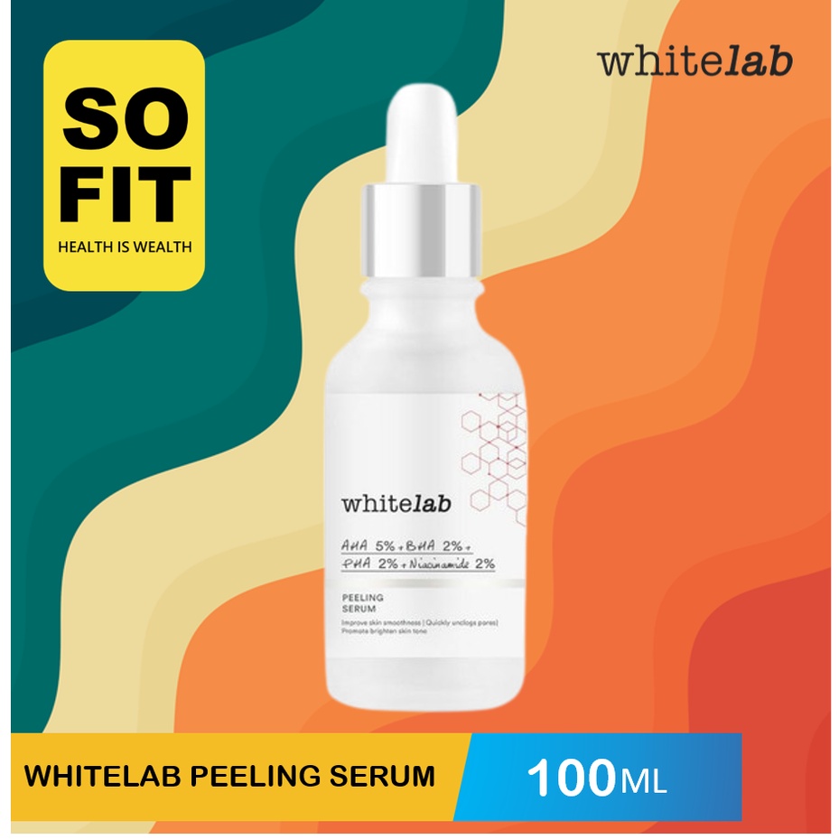 WHITELAB Peeling Serum AHA BHA PHA 15ml / Serum Wajah / SO FIT