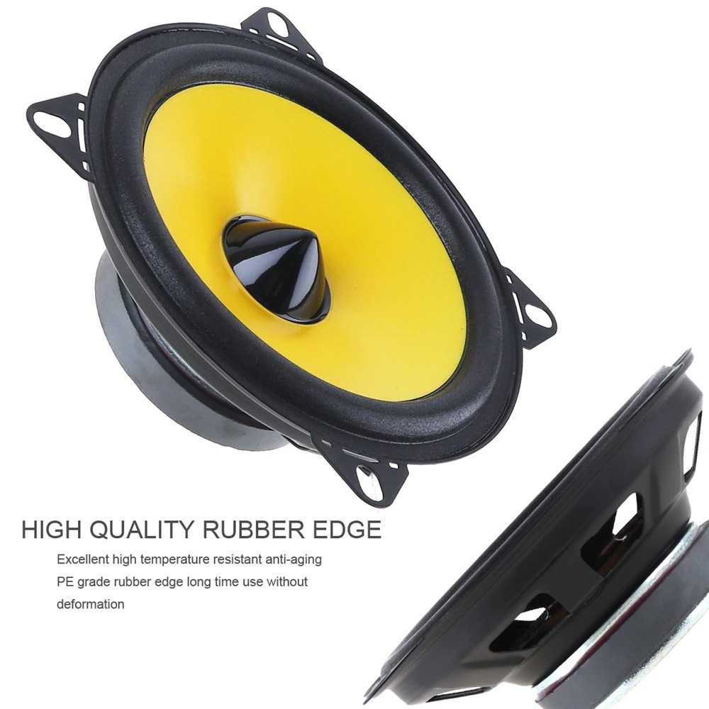 SEPLIKER 4 INC MURAH KUALITAS BAGUS Speaker Subwoofer Mobil Stereo HiFi 4 Inch 60W 2 PCS - LB-PS1401D Speaker mobil yang dapat dipasang pada pintu atau sudut mobil lainnya