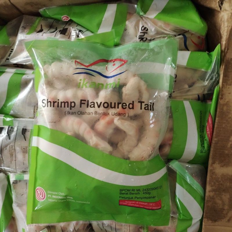 

ikanmi shrimp flavoured tail 450gr