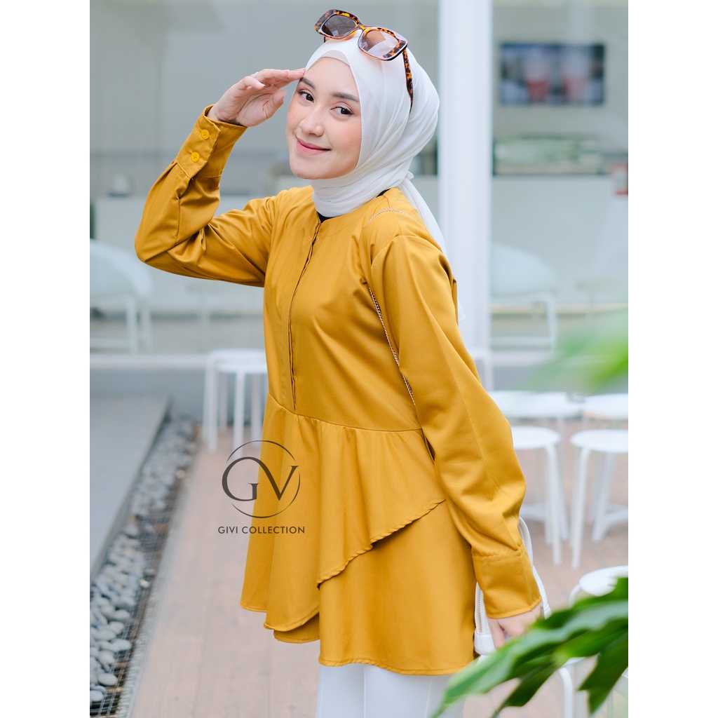 Diandra blouse | atasan wanita toyobo premium