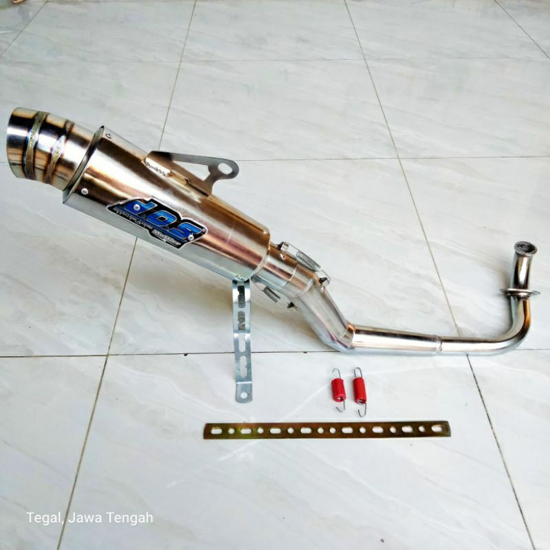 KNALPOT RACING DOS BEAT KARBU BEAT FI BEAT DELUXE BEAT NEW & ALL METIC