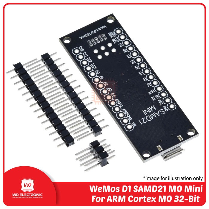 Wemos D1 SAMD21 M0 Mini USB for ARM Cortex M0 32-Bit