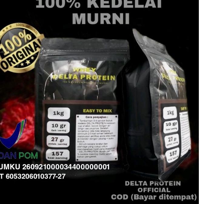 

⚡erbu Kejutan Whey delta protein susu kedelai murni 1000gram produck viral