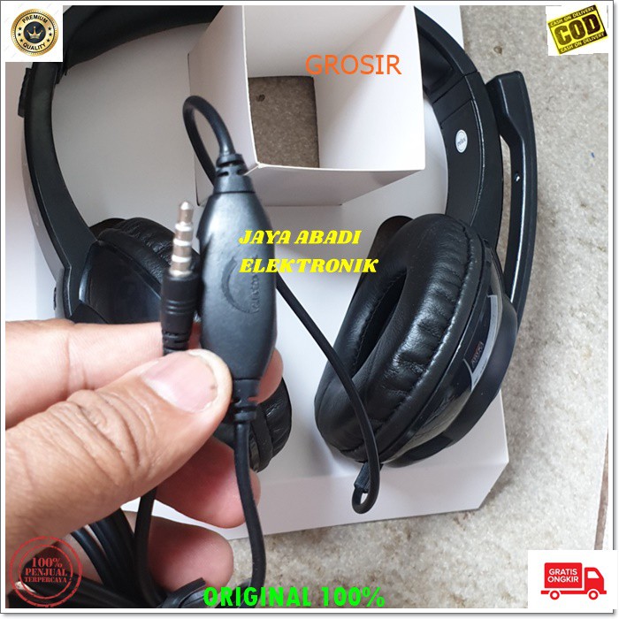 J314 HEADSET HEADPHONE BANDO YOUTUBER GAMING HANDSFREE CALL GAME HEADPHONES KABEL KOMPUTER PC MIRCOPHONE HP HANDPHONE MIC CPU GADGET LAPTOP SUARA AUDIO SOUND SISTEM GADGET BISA BUAT REKAM VIDEO KAYA YOUTUBER BISA BUAT KE PC BISA HP LANGSUNG