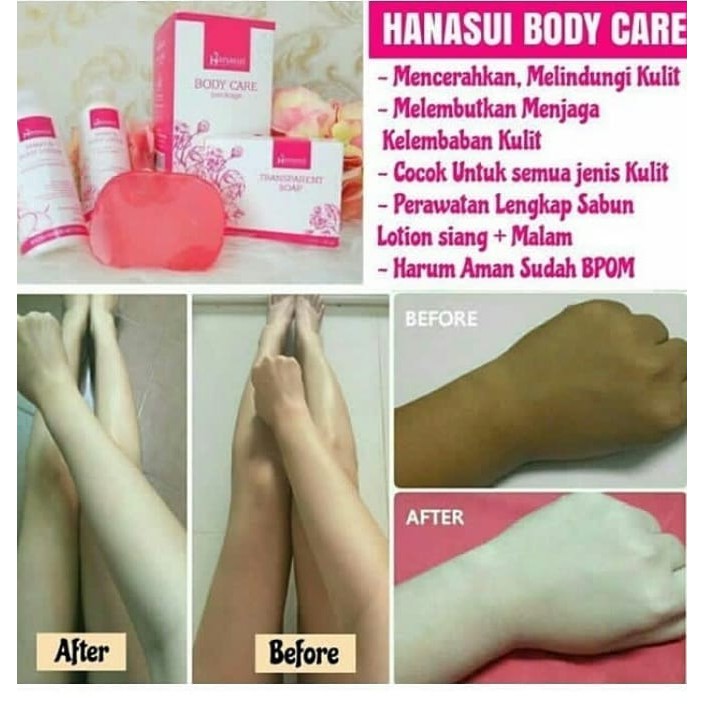 hanasui body care 3in1