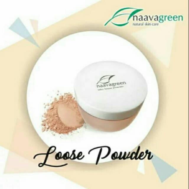 NAAVAGREEN BEDAK TABUR WAJAH/LOSSE POWDER NAAVAGREEN