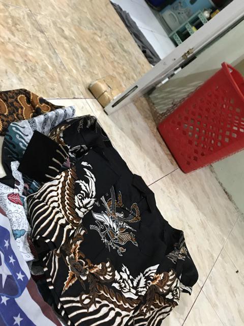Kemeja Batik Pria Lengan Panjang Size M L Xl Xxl Bswart Batik Hrb026
