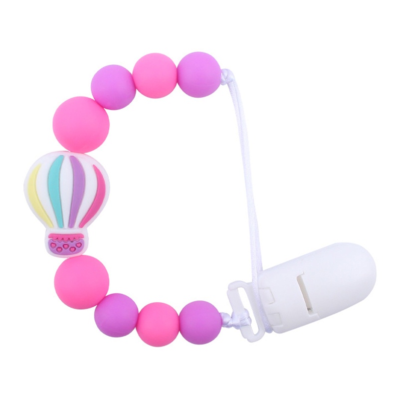 Mary Klip Empeng / Dot Motif Balon Udara Bahan Silikon Untuk Bayi Laki-Laki / Perempuan