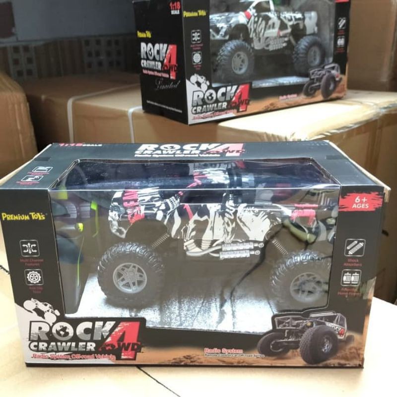 RC Offroad Rock Clawler Alloy - Mainan Anak Remote Control Edukatif