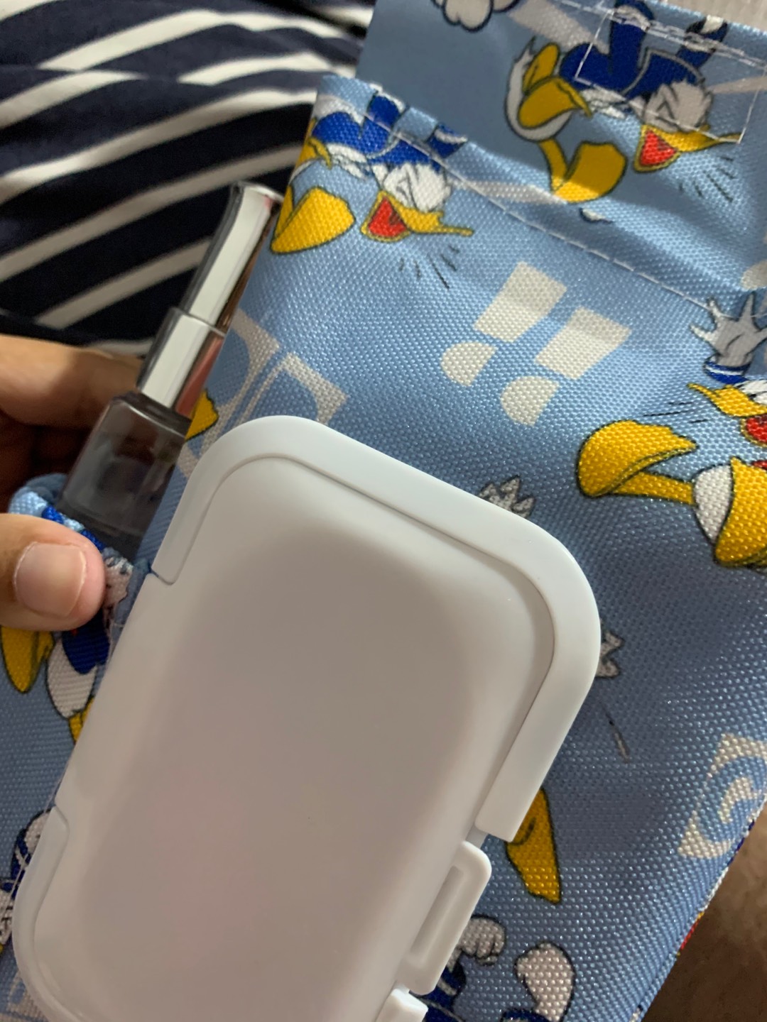 Pouch Tissue, Tempat Tissue 5in1 Bts Disney Mickey Minnie Snoopy Donald