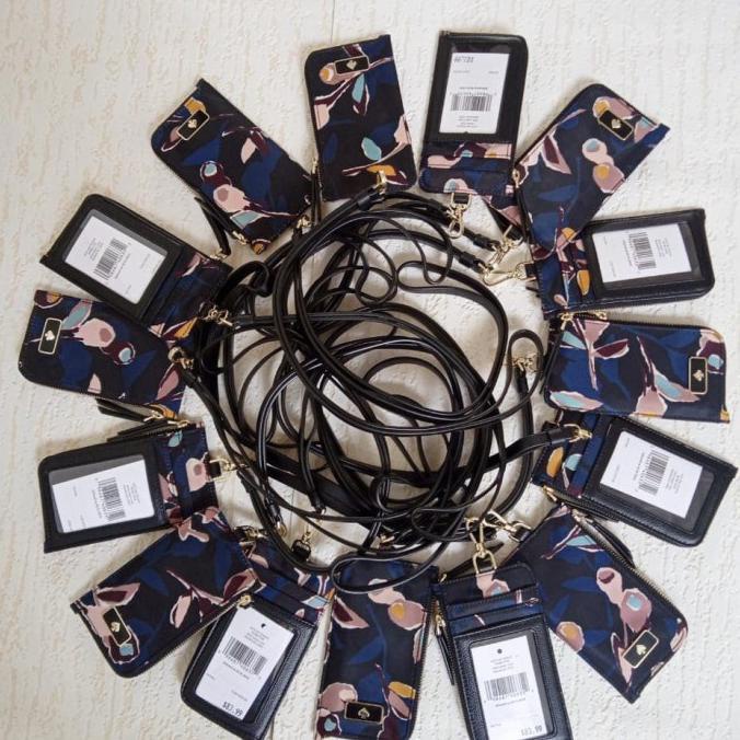 

Paling Dicari] Lanyard Id Name Tag Kate Spade Ks Dawn Black Multi Floral