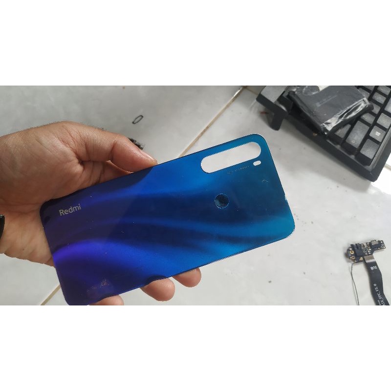 Backdoor + Finger Print Ori Copotan Redmi note 8