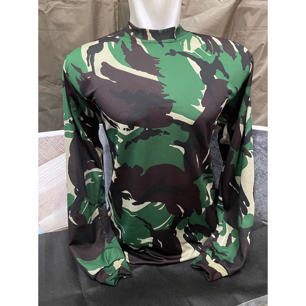 Kaos Dryfit Loreng Malvinas Panjang - Kaos Dryfit Malvinas AD Panjang