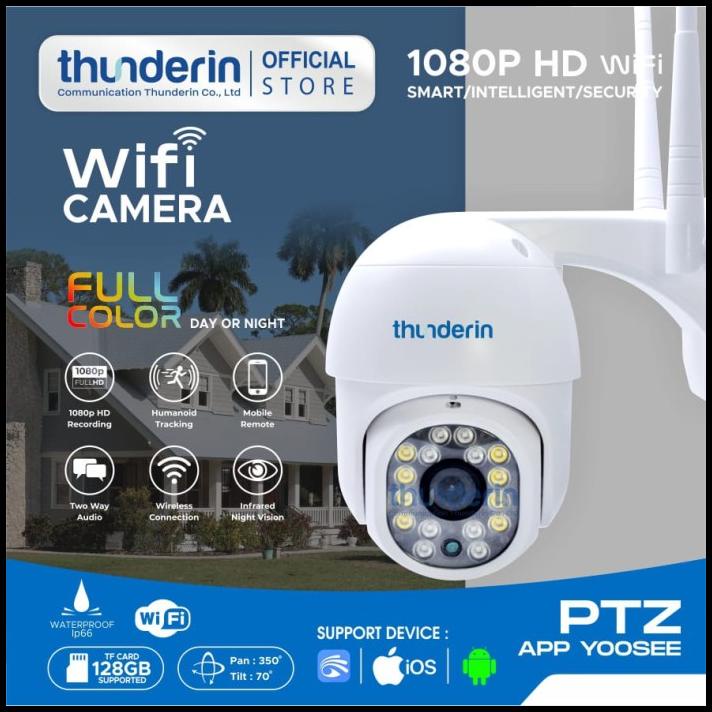 Cctv Camera Wireless Ptz Yoosee Onvif Outdoor 1080P