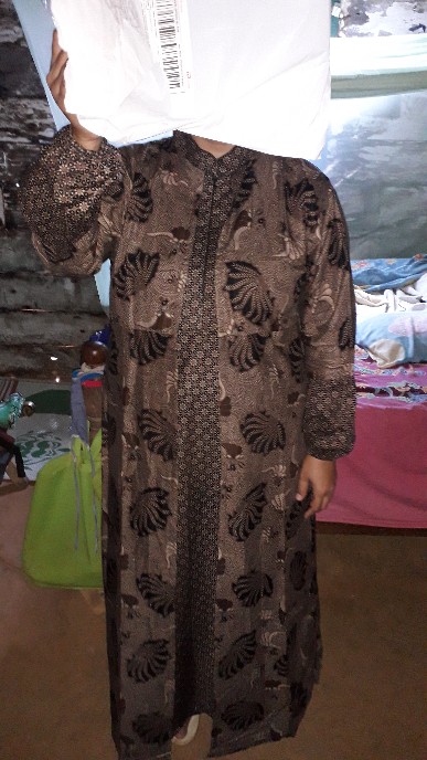 Maura Couple - Sania Ruffle Batik Couple Ori Ndoro Jowi Dnt Kondangan Pesta Hajatan - Batik Coupel