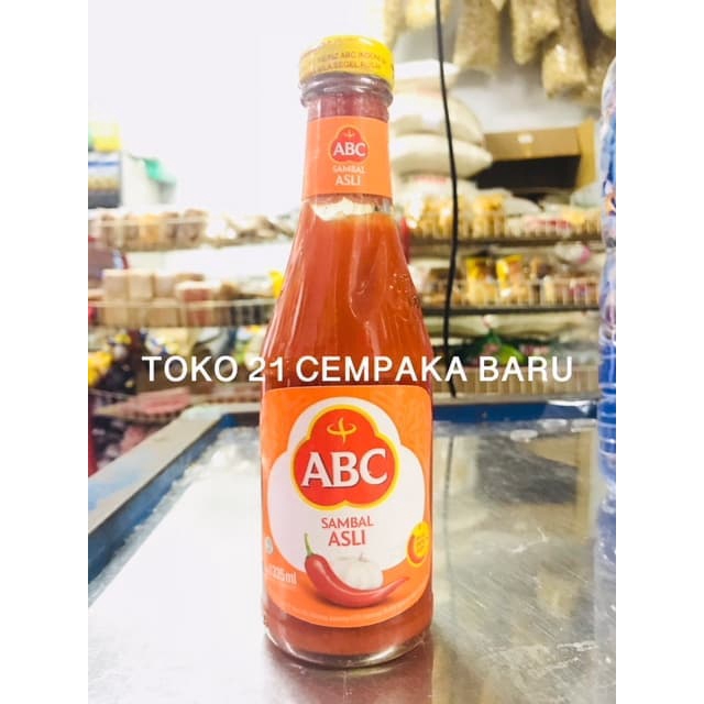 

ABC SAMBAL ASLI Botol 335 ml | Saus Saos Sambel Pedas ABC 335ml Murah