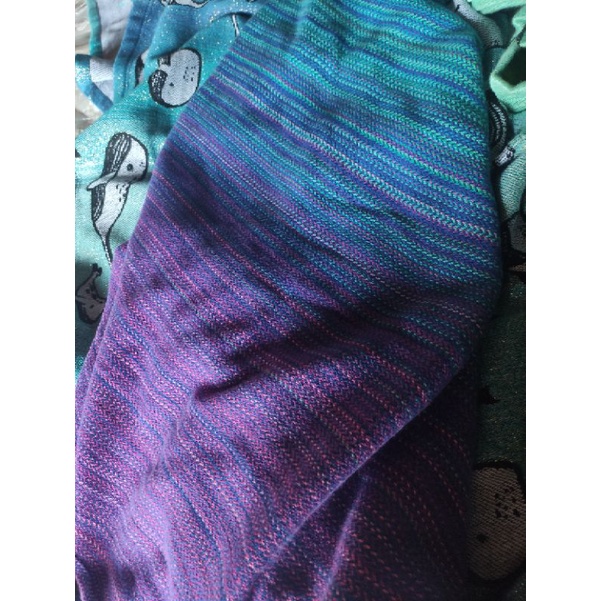 woven wrap apple blossom woven twilight royal dari USA size 4