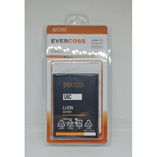 baterai evercoss u6c
