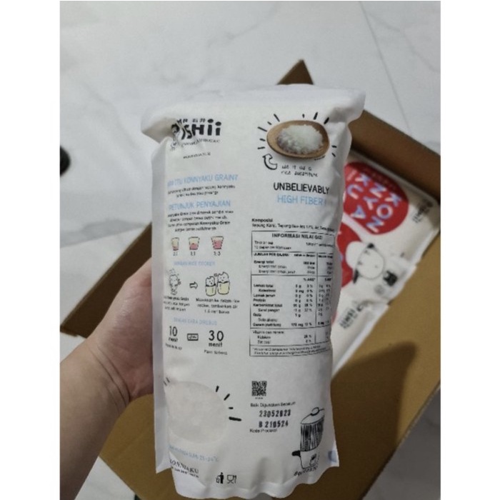 

bg20t01r Beras Shirataki 1Kg / Shirataki Rice / Diet Keto Rice Sv012Ss