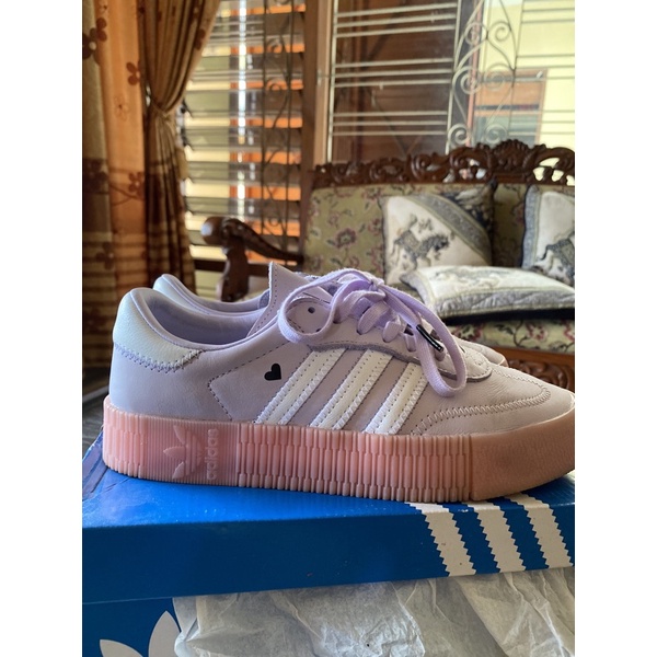 preloved Adidas sambarose lilac original 100 %