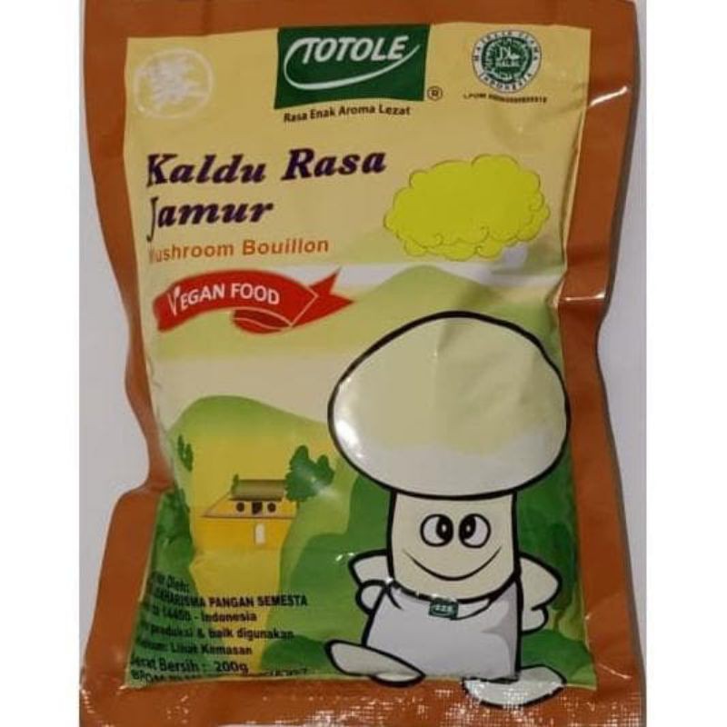 

Totole Kaldu jamur vegetarian 200gr