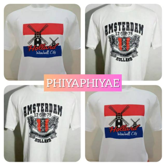 KAOS HOLAND AMSTERDAM MURAH