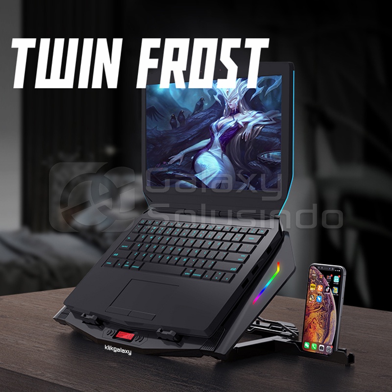 VENTUZ Twin Frost RGB Notebook Cooler