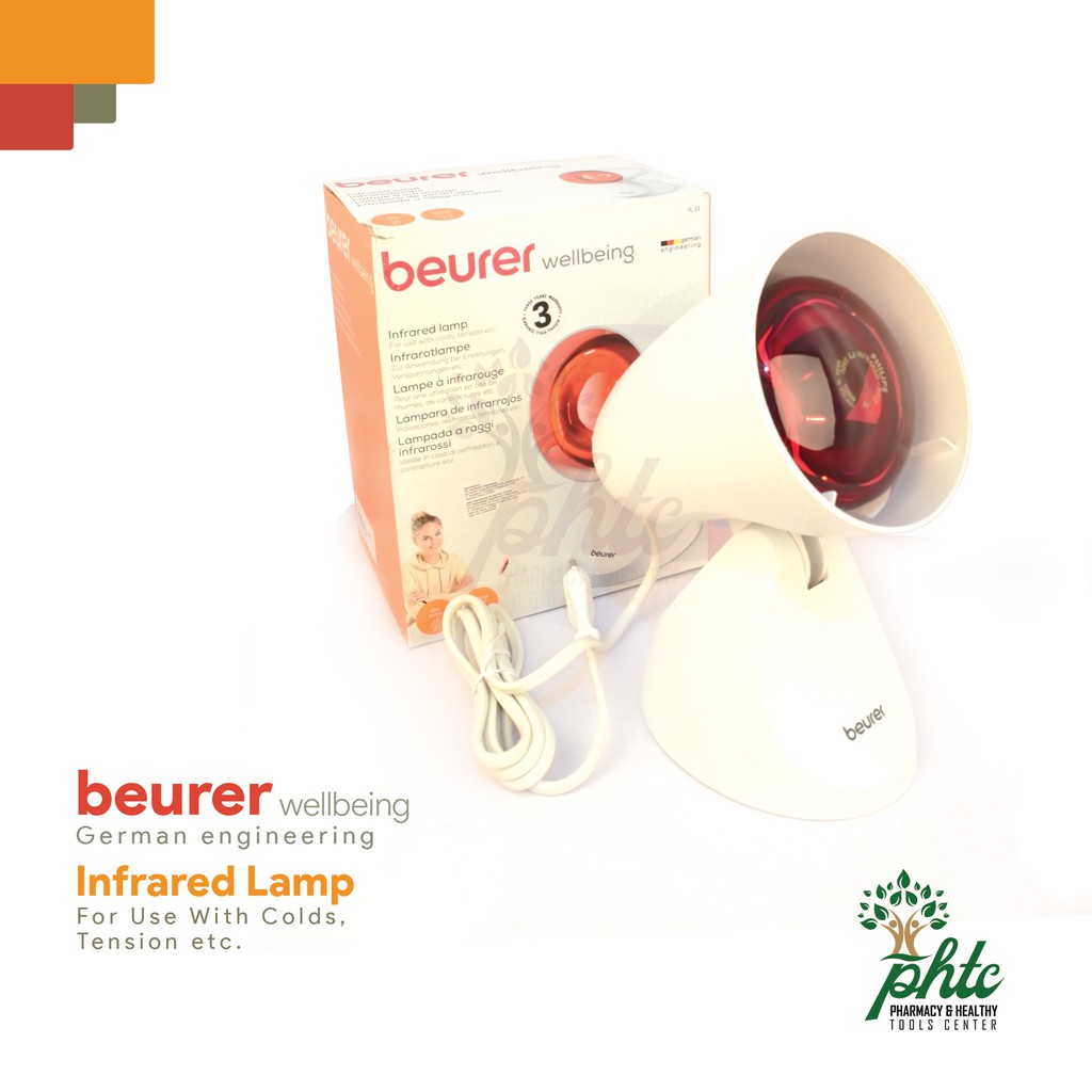 LAMPU INFRARED BEURER WELLBEING IL 11 100 Watt + DUDUKAN