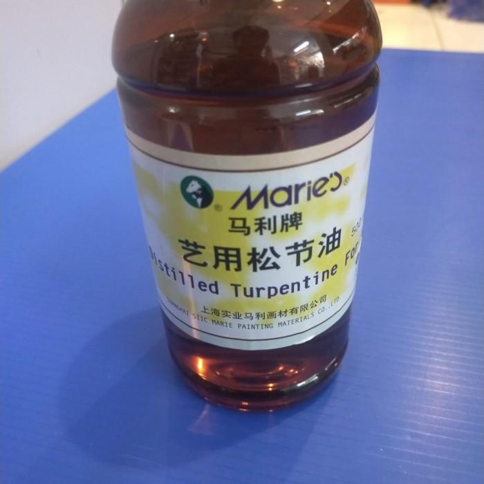 

READY! MARIES DISTILLED TURPENTINE NO. 714 500ML ALAT LUKIS AL1