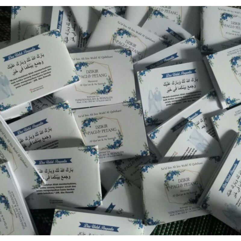 

Paket souvenir Buku dan tasbih digital
