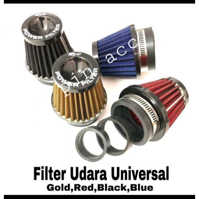 Filter Udara Motor CNC Model Jamur  Besar PE24/26/28 Universal