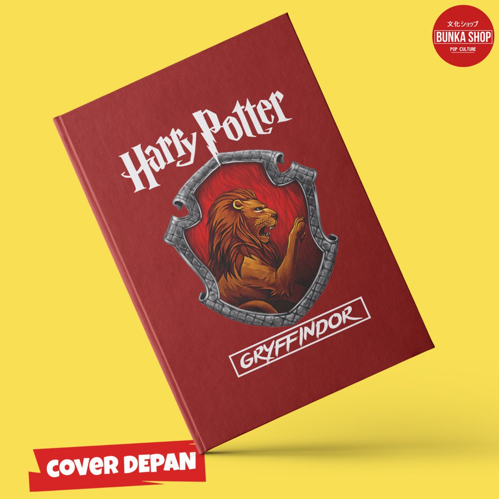 

Note Book Hardcover Harry Potter Gryffindor Ukuran A5 Jurnal Agenda Planner Notebook Gift Couple