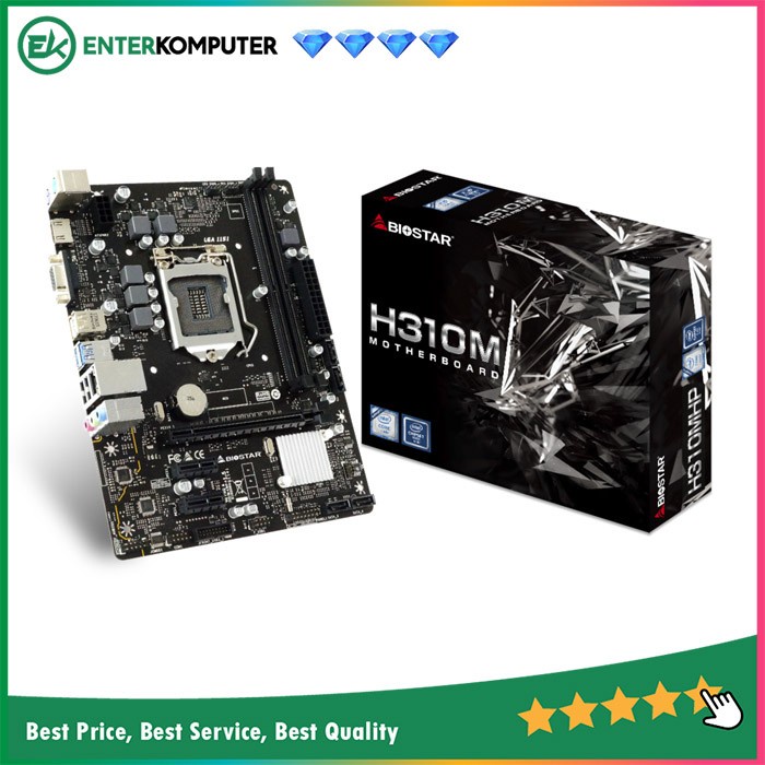 Biostar H310MHP (LGA1151V2, Intel H310, USB3.1, DDR4)