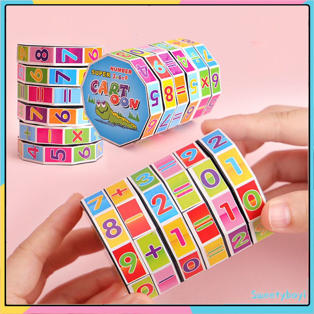 Sweetybayi Mainan Edukasi Anak Rubik Kubus digital
