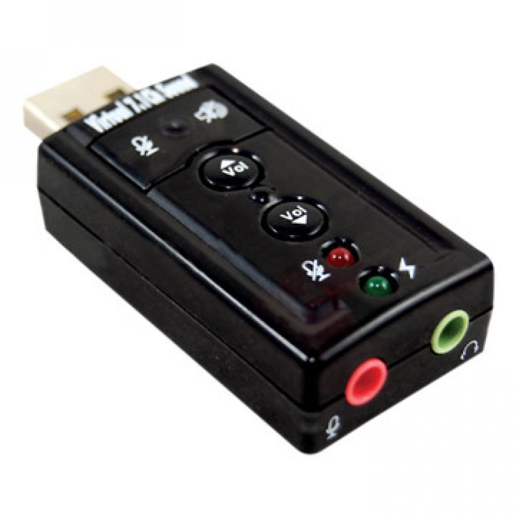 Taffware USB 7.1 Channel Sound Card Adapter - TC-03