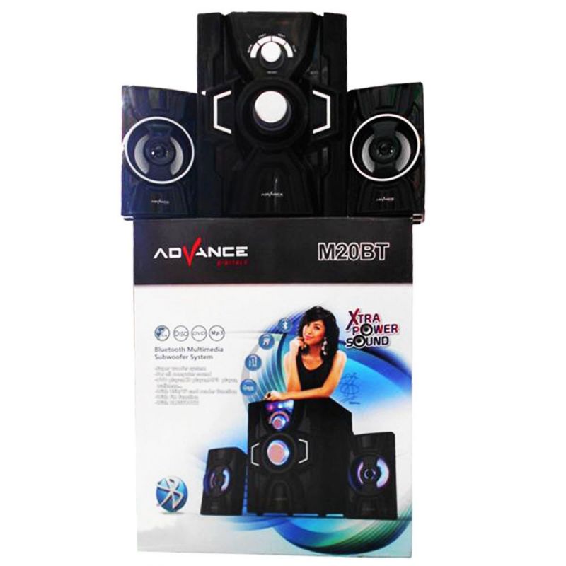 Advance M20BT Speaker Aktif 2.1 Bluetooth Multimedia Subwoofer BASS