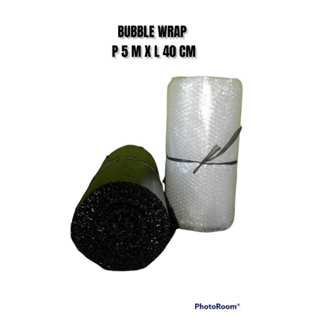 

BUBBLE WRAP HITAM DAN PUTIH PANJANG 5 METER DAN LEBAR 40 CM/TERSEDIA GRAB EKSPRESS INSTANT!!!