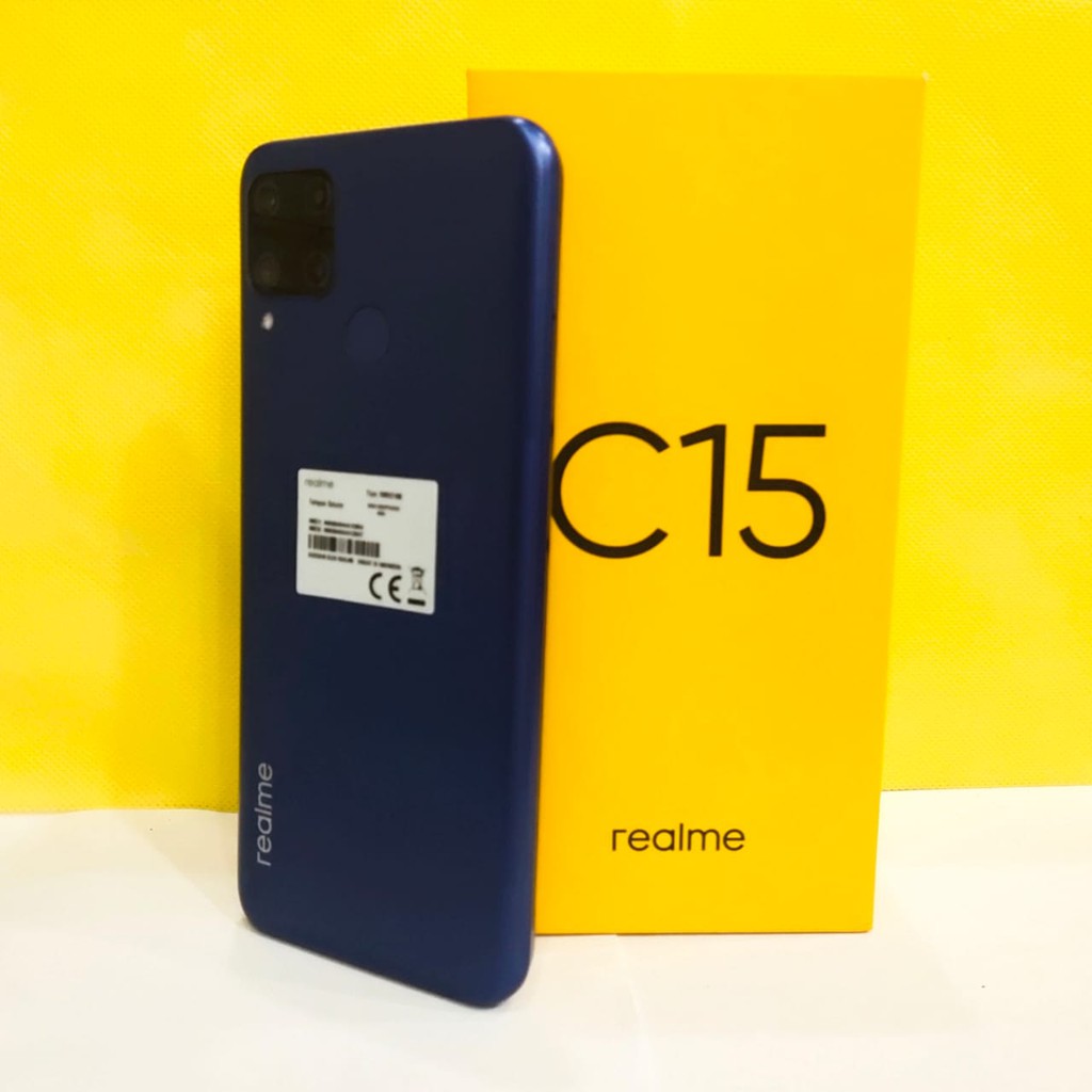 Realme C15 Ram 3 Rom 64GB ( SECOND )
