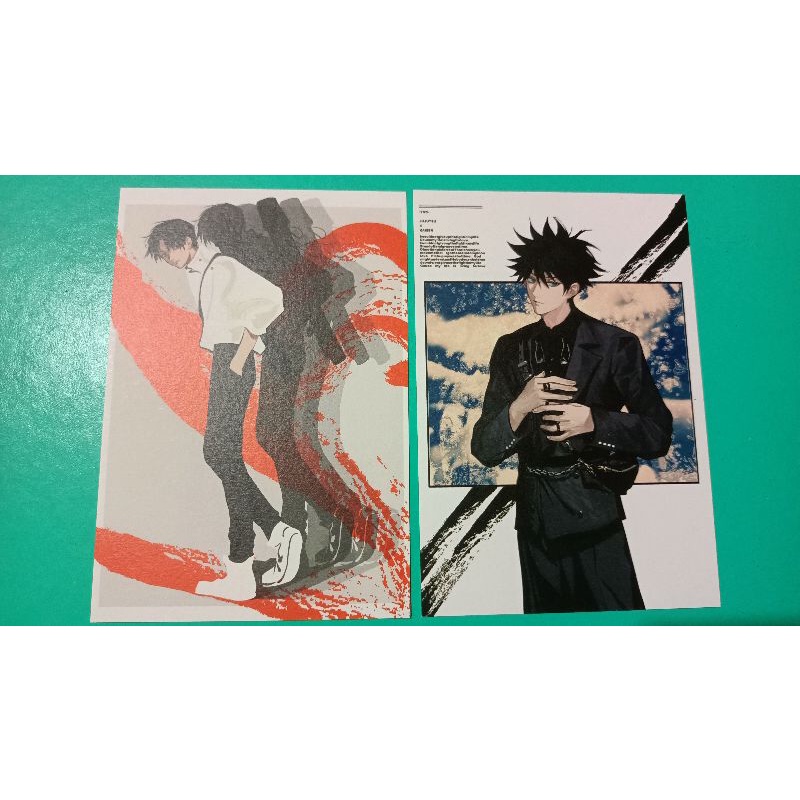 Photocard Jujutsu Kaisen Yuuta Okkotsu Megumi Fushiguro